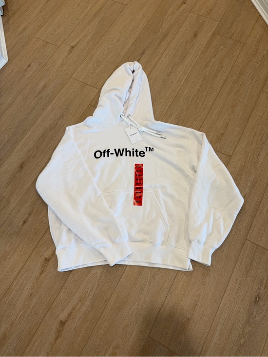 Off-White Other - Off-White White Logo Hoodie